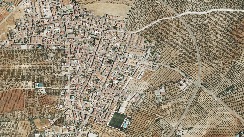 Vista aérea de La Victoria, Córdoba