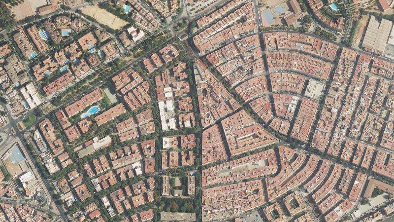 Vista aérea del Sector Renfe, Córdoba, utilizada como imagen de referencia para la subasta